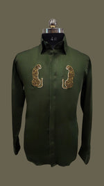 Green Leopard Shirt