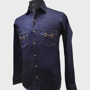 Blue Horse Shirt