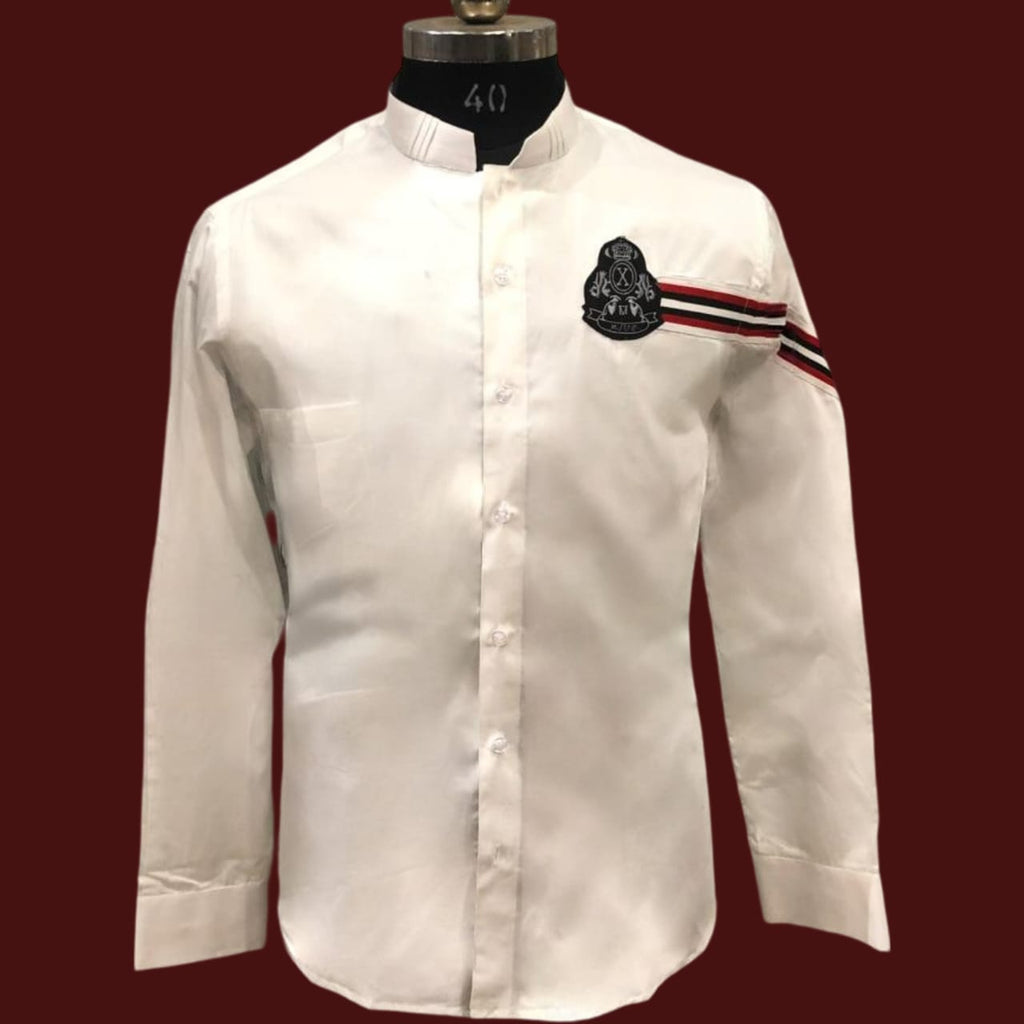 White Crest Shirt