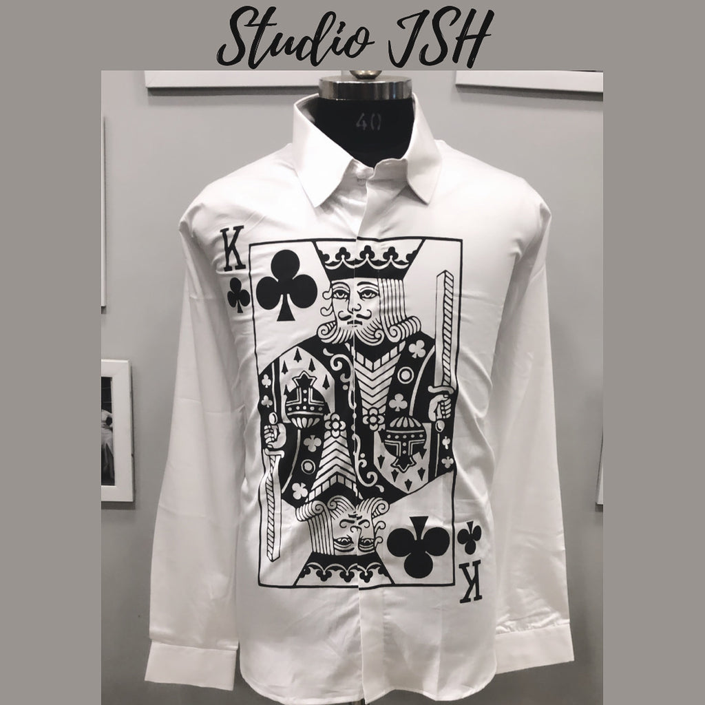 White King Of Clubs Shirt